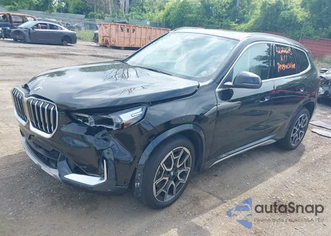 2025 BMW X1 xDrive28I из США, поврежденный, VIN WBX73EF09S5133455
